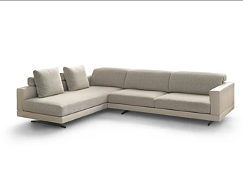 Canapé d'angle en tissu avec chaise longue Lio GYFORM
