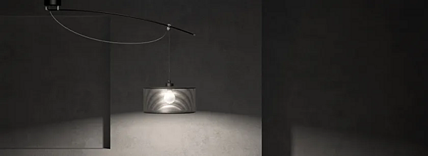 Suspension LED en tissu Moove Lumina 750, 751, 752 usine Lumina de l'Italie. Foto №8