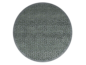 Tapis rond en soie de bambou et laine GIORGETTI collection Beyond usine GIORGETTI de l'Italie