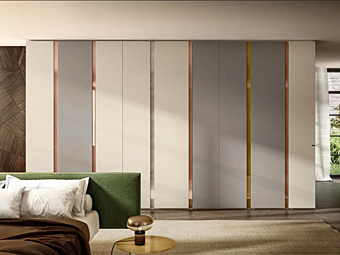 Armoire sectionnelle en bois LAGO CUT 1162