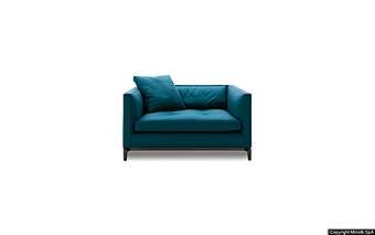 Fauteuil Minotti Andersen Lovechair Fauteuil Minotti Andersen Lovechair usine Minotti de l'Italie