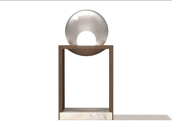 Lampe de table en bois Spaziotempo GIORGETTI GA324G usine GIORGETTI de l'Italie. Foto №5