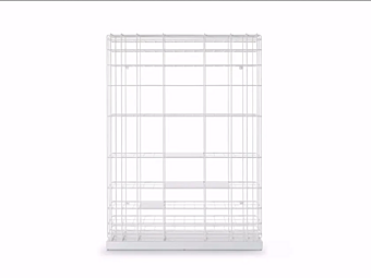 Étagère en fer autoportante Leyva Saba