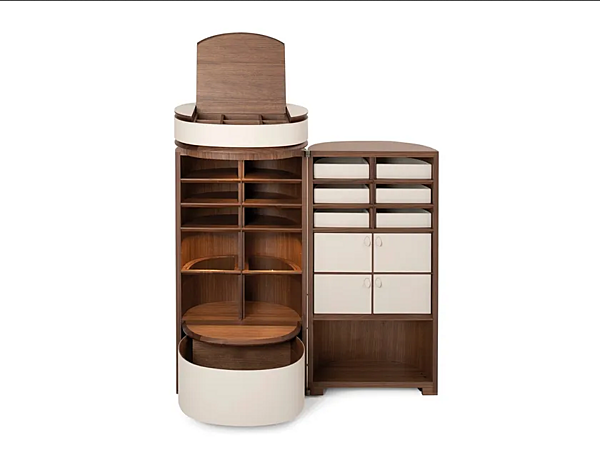 Meuble en bois avec éclairage intégré Houdini GIORGETTI 50121, 50131 usine GIORGETTI de l'Italie. Foto №2