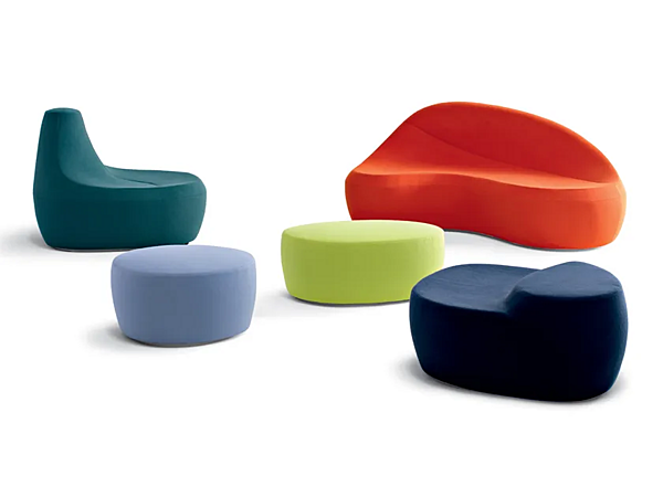 Fauteuil en tissu Saruyama Island Moroso usine Moroso de l'Italie. Foto №4