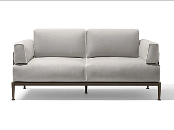 Canapé 3 places en tissu avec housse amovible GIORGETTI GEa 87054