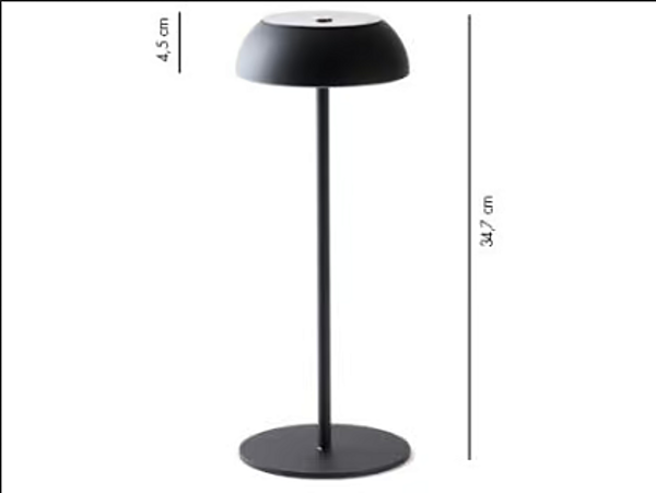 Lampe de table portable multifonctionnelle en matériau AXOLIGHT collection FLOAT usine Axolight de l'Italie. Foto №24