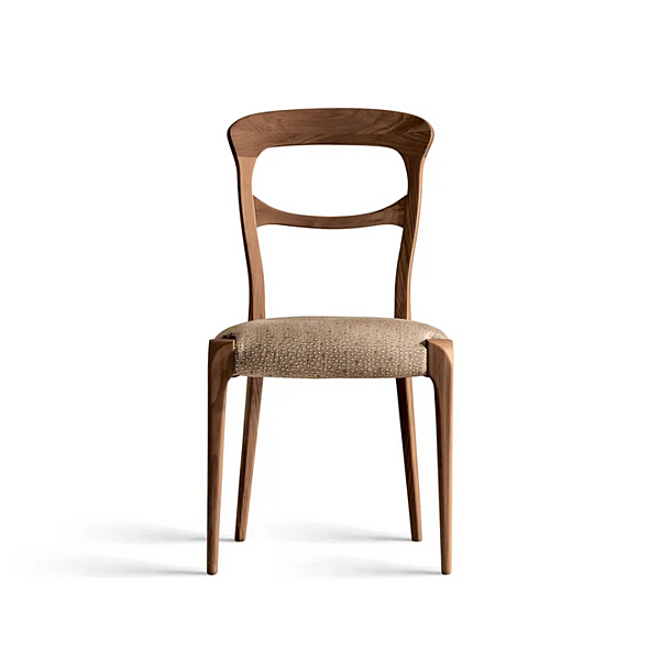 Chaise en bois avec accoudoirs Capotavola L 143 DALE usine DALE de l'Italie. Foto №2