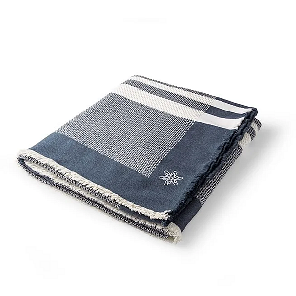 Plaid en laine rayé GIORGETTI GA426G usine GIORGETTI de l'Italie. Foto №4