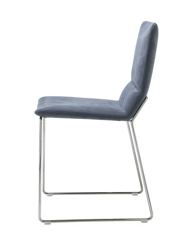 Chaise avec base en métal rembourrée en tissu avec housse amovible LIGNE ROSET Bendchair 10260901 usine LIGNE ROSET de l'Italie. Foto №3