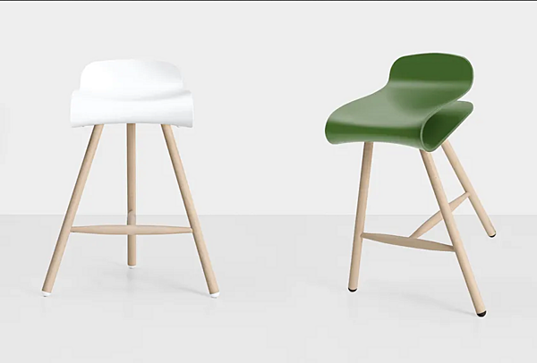 Tabouret en bois BCN Kristalia usine Kristalia de l'Italie. Foto №5