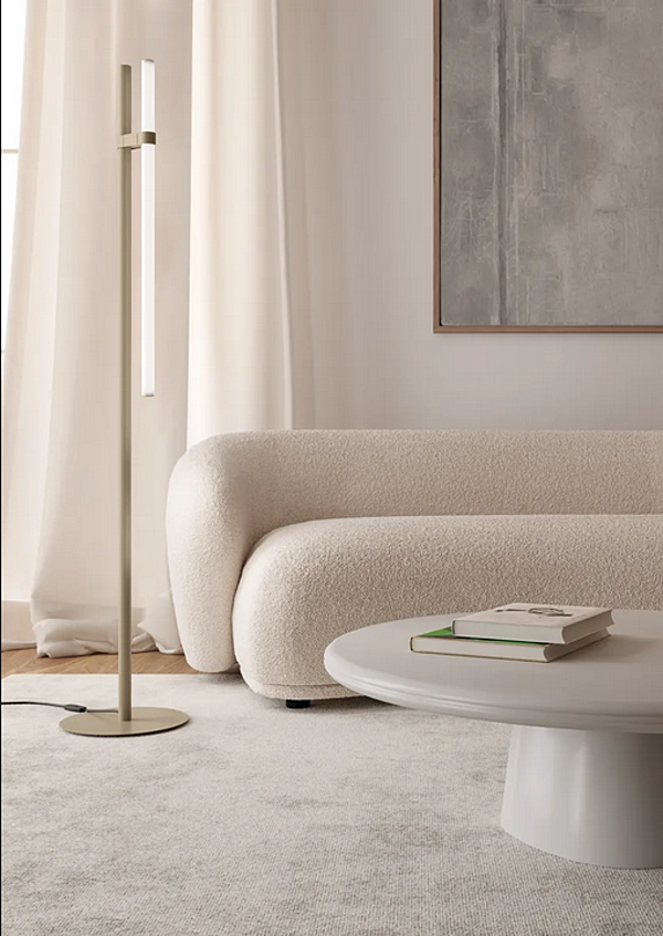 Lampadaire en verre borosilicate et métal LED collection Paralela AXOLIGHT usine Axolight de l'Italie. Foto №4