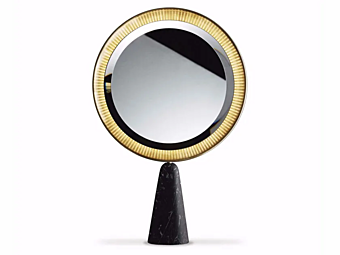 Miroir de table en verre Selene Gallotti et Radice usine Gallotti & Radice de l'Italie