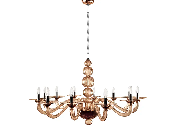 Lustre en verre de Murano fait main Joya Abrissi 10839 usine ABRISSI de l'Italie. Foto №1