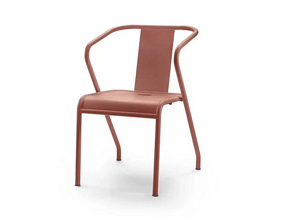 Chaise de jardin en métal peint Calipso FLEXFORM 02C8A1 usine FLEXFORM de l'Italie. Foto №1
