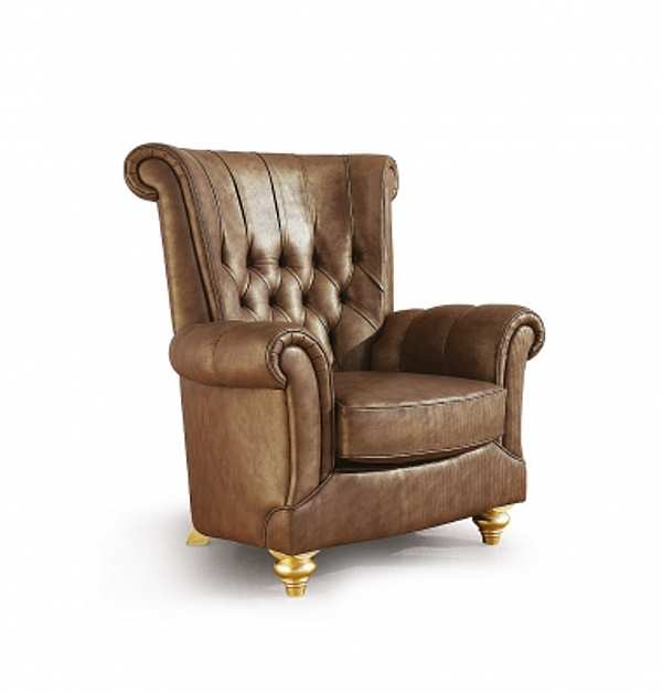 Fauteuil NICOLE SALOTTI WINCHESTER usine NICOLINE SALOTTI de l'Italie. Foto №1