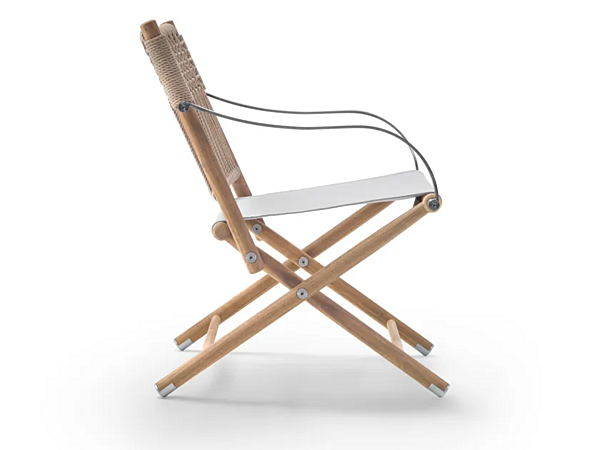 Fauteuil de jardin en iroko Lauren FLEXFORM 02C3C1 usine FLEXFORM de l'Italie. Foto №3