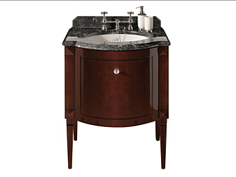 Unité de vanité simple en acajou Gentry Home Chester usine Gentry Home de l'Italie