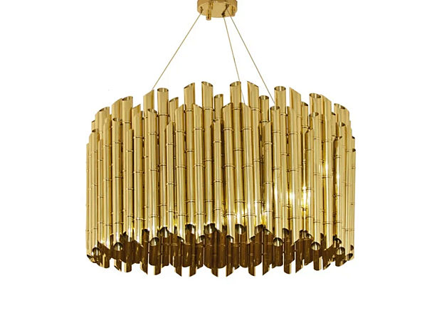 Lampe suspendue en laiton Saki BRABBU usine BRABBU de l'Italie. Foto №3