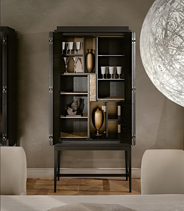 Wooden Highboard with Doors SEGRETI S1890 by ARTE BROTTO usine Arte Brotto de l'Italie. Foto №9