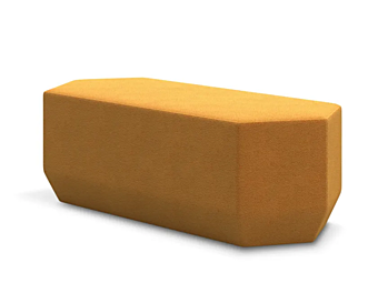 Pouf rembourré en tissu Tigram F Adrenalina IMB1050120