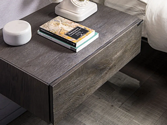 Table de chevet murale en bois LAGO 36E8 0761