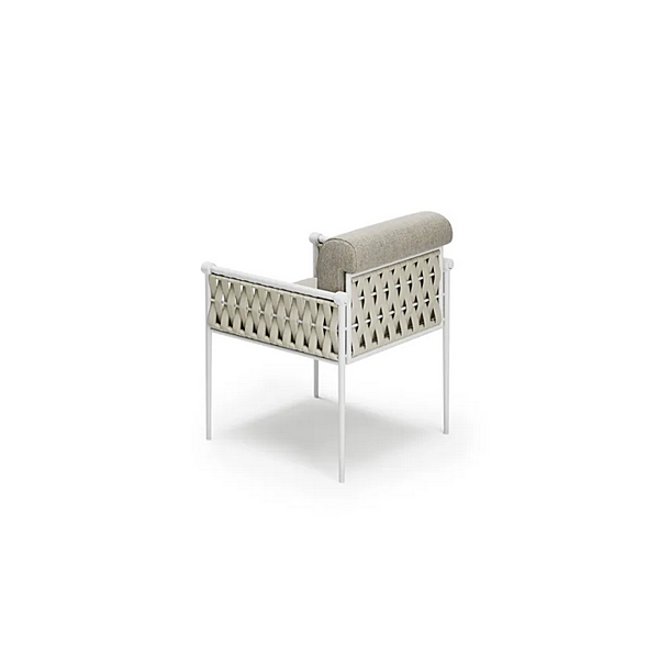 Chaise de jardin rembourrée en tissu avec accoudoirs Atmosphera Dandy 2 0 DA.PL1 usine ATMOSPHERA de l'Italie. Foto №3