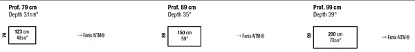 Table rectangulaire en Fenix NTM Kristalia Be Easy usine Kristalia de l'Italie. Foto №6