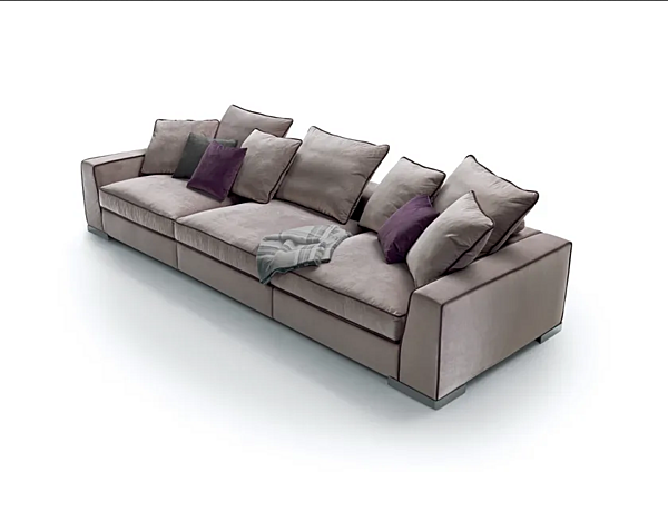 Canapé d'angle en tissu avec housse amovible FLEXFORM ARMAND usine FLEXFORM de l'Italie. Foto №6