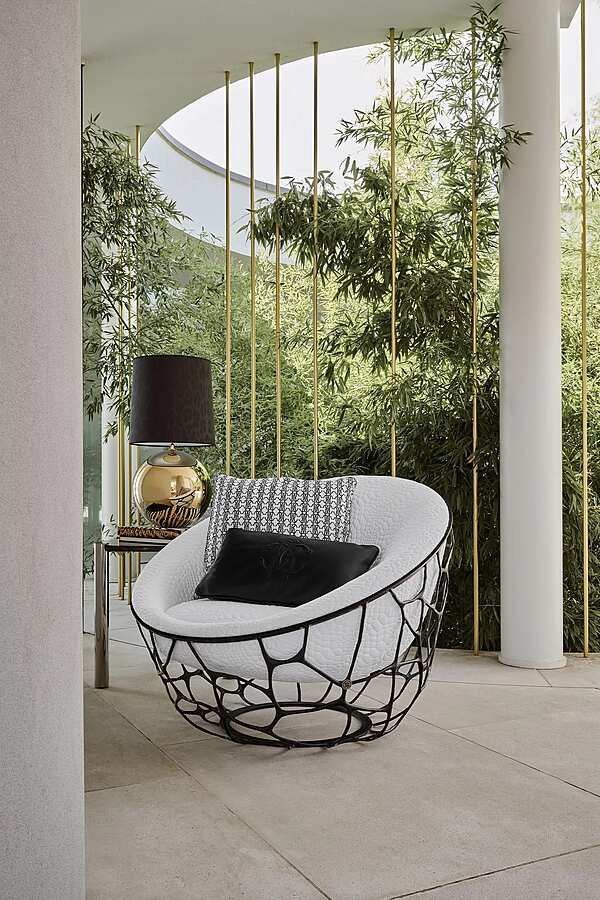 Fauteuil ROBERTO CAVALLI SIORAF usine ROBERTO CAVALLI de l'Italie. Foto №6
