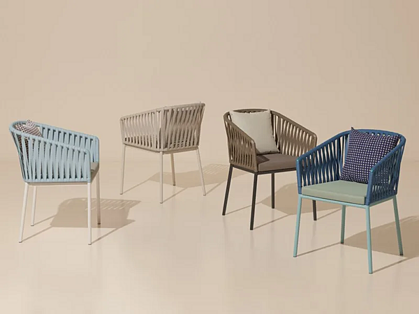 Chaise de jardin en tissu KETTAL Bitta usine KETTAL de l'Italie. Foto №4