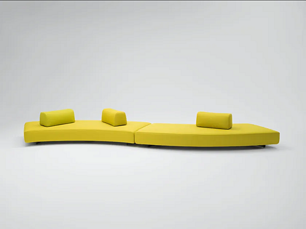 Canapé modulable en tissu Orlando PAOLA LENTI usine PAOLA LENTI de l'Italie. Foto №2