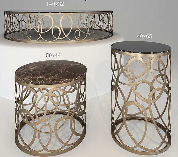 Table basse RUGIANO 9081/40 usine RUGIANO de l'Italie. Foto №1