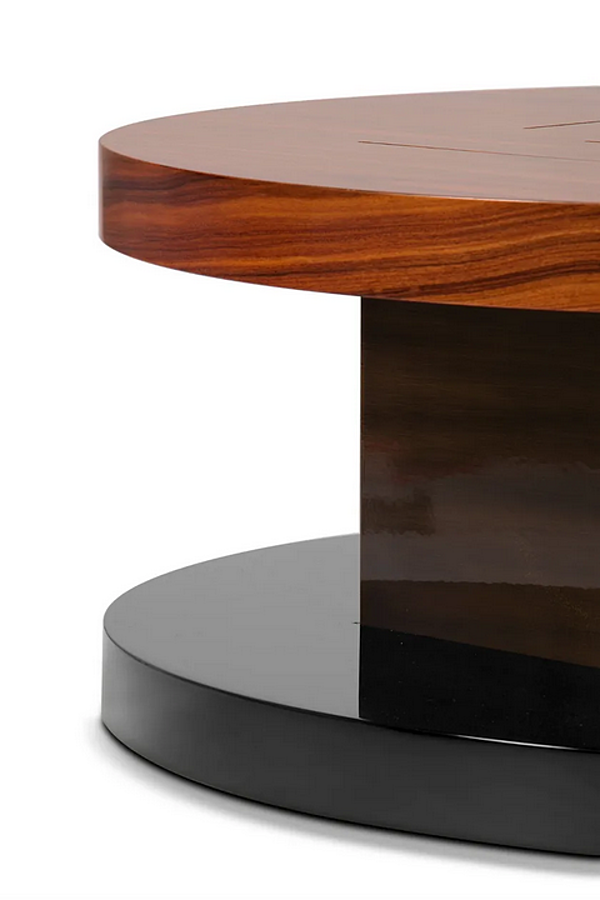 Table basse ronde en bois Lallan II BRABBU usine BRABBU de l'Italie. Foto №3