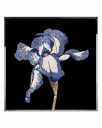 Panneau, peinture IRIS