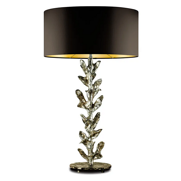 Lampe de table en métal et chêne Abrissi 11047 usine ABRISSI de l'Italie. Foto №3