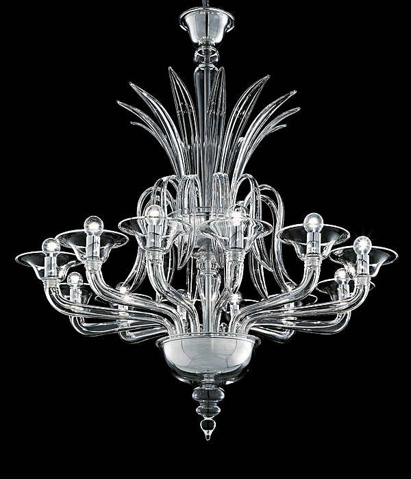 Lustre Barovier&Toso Odile 5307/12 usine Barovier&Toso de l'Italie. Foto №2