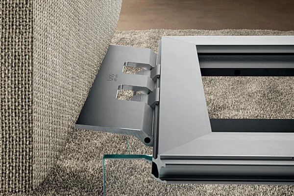 Canapé modulable en tissu avec méridienne AIR 2687 LAGO 2687 usine LAGO de l'Italie. Foto №4