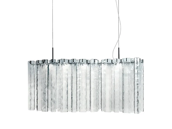 Suspension en verre GIORGETTI Swords GA336G usine GIORGETTI de l'Italie. Foto №1