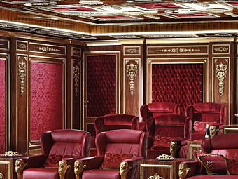 Boiserie en bois Modenese Luxury Interiors 14906 usine MODENESE GASTONE de l'Italie