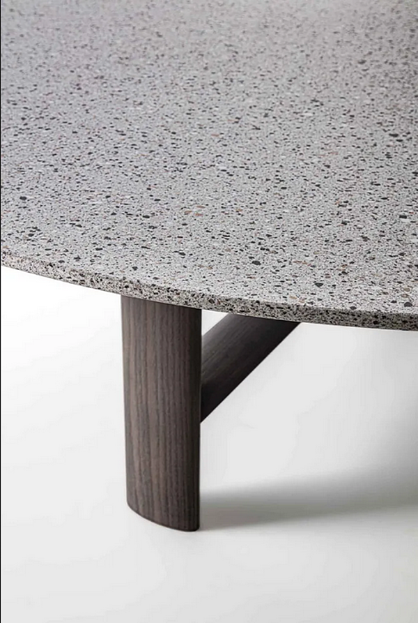 Table basse ovale en marbre Frigerio Mocki usine Frigerio de l'Italie. Foto №5