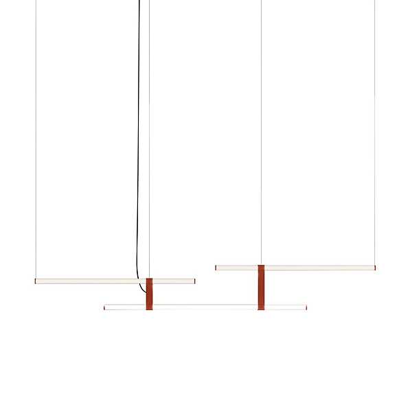 Suspension en verre borosilicate LED collection Paralela AXOLIGHT usine Axolight de l'Italie. Foto №1