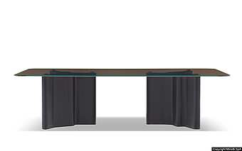 Bureau Minotti Lou "Dining"  usine Minotti de l'Italie