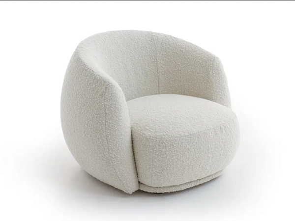Fauteuil en tissu avec housse amovible et accoudoirs Moroso Pacific usine Moroso de l'Italie. Foto №1