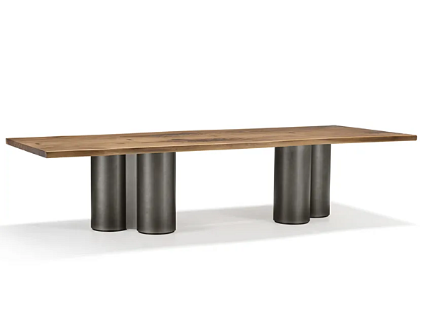 Table rectangulaire en bois massif Vero Pila ARTE BROTTO L620, PILA usine Arte Brotto de l'Italie. Foto №1