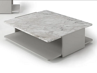 Table basse carrée en marbre Sella I 4 Mariani