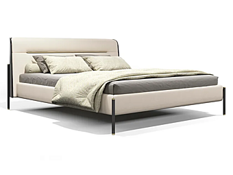 Lit king size en tissu avec tête de lit capitonnée Capital Collection Mayfair MAY.LE Lit king size en tissu avec tête de lit capitonnée Capital Collection Mayfair MAY.LE usine Capital Collection de l'Italie