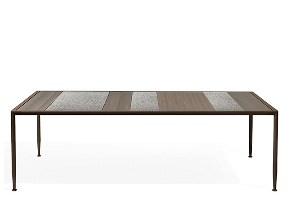 Table rectangulaire en bois GEA GIORGETTI 87000, 87001, 87002, 87003 usine GIORGETTI de l'Italie. Foto №1