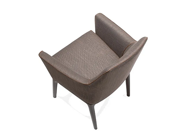 Fauteuil en tissu avec accoudoirs Alina GIORGETTI 51080, 51081 usine GIORGETTI de l'Italie. Foto №2