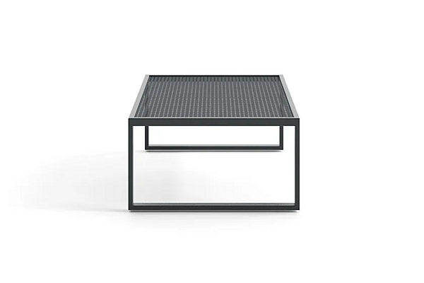 Table d'appoint rectangulaire en aluminium Atmosphera Qubik QU.TC. usine ATMOSPHERA de l'Italie. Foto №2